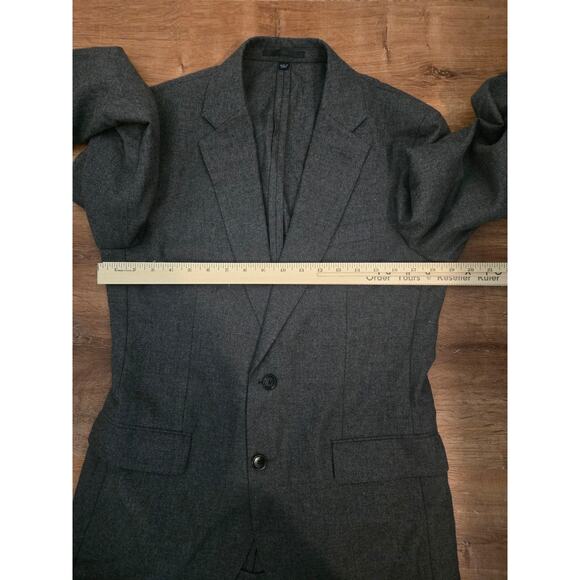 J.crew the ludlow suit jacket gray size 38R english cotton wool blend NWOT. - Picture 6 of 10